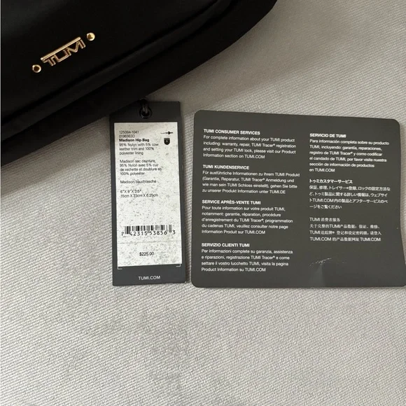 Authentic TUMI Madison Hip Bag NWT - Picture 6 of 9